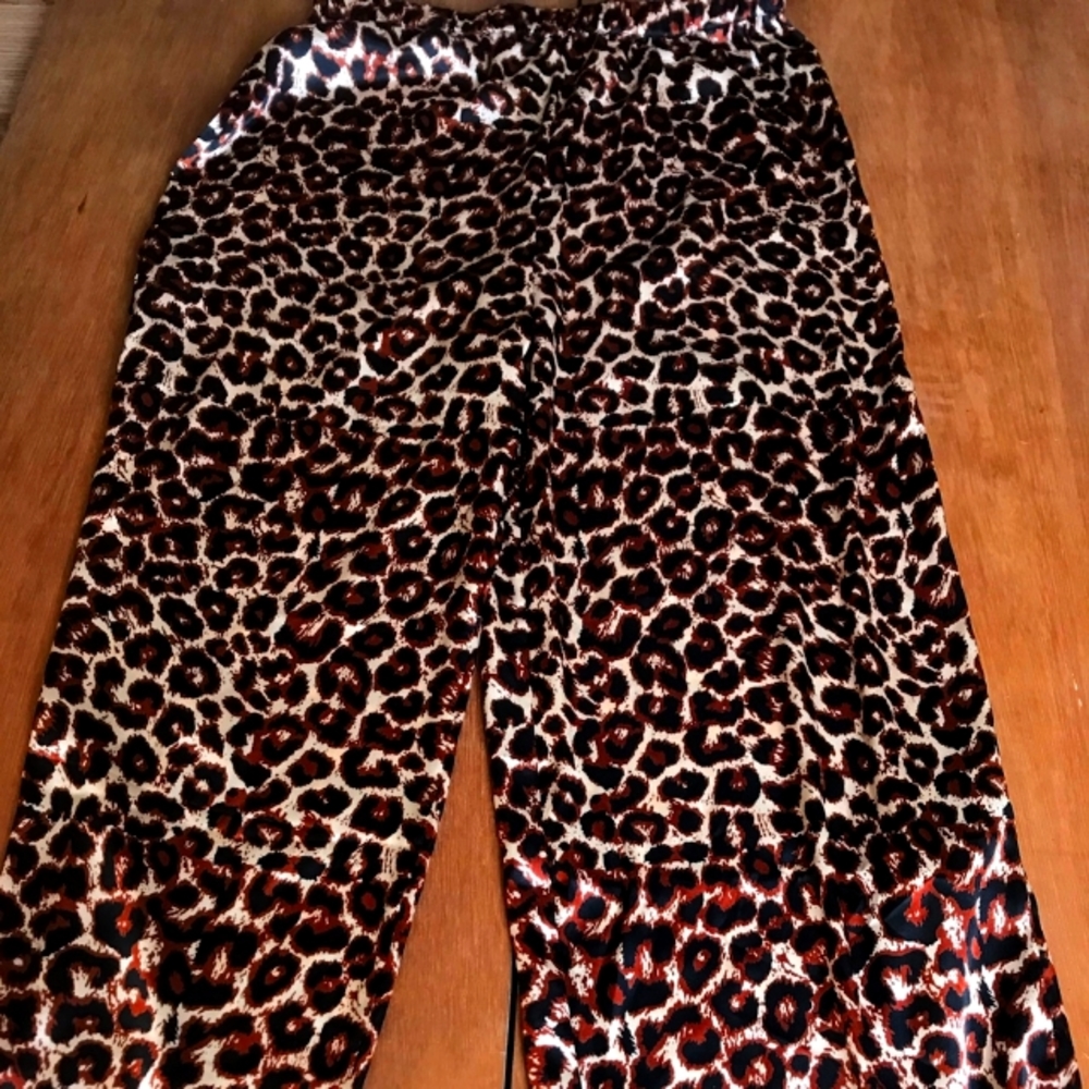 silk pajama set womens size 6 - Picture 1 of 4